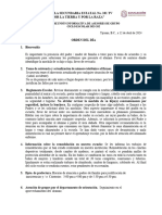 Orden Del Dia para Junta de Padres Abril 12 2024