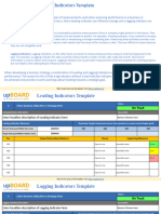 Free Leading and Lagging Indicators Template PowerPoint Download