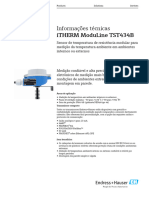 TST434 - Transmissor de Temperatura de Ambiente