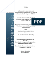 Validación de Instrumentos y Resultados