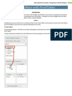 7 - Doing More With Pivot Tables