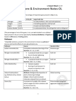 Atmosphere & environment-OL-Notes