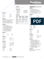 HW Beg TRD Progress Test Answers