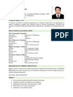 CV of MD - Lajin Mia P.Selected CU