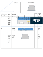 Feuille de GAMME DE FABRICATION Sur Le Flanc de La Témie Du Fourneau