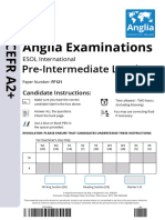 Pre-Intermediate RW - FF121 (A4)