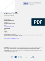 Henrik Johannsen Duus Strategic Forecasting The Management Perspective Postprint