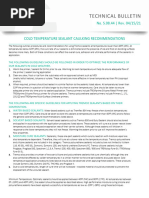 Technical Bulletin 2021 - Cold Temperature Sealant Caulking Recommendations - Tremco Commercial Sealants & Waterproofing