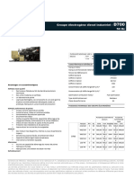 Groupe Électrogène Diesel Industriel - 50 HZ: Caractéristiques Générales