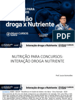 Interação Droga Nutriente