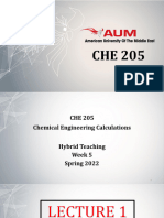 CHE205 SP22 WK 5 Class Tutorial