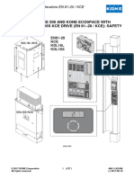 Kone Monospace 500 and Kone Ecospace With Kdl16L and Kdl16S Kce Drive (En 81 - 20 / KCE) : SAFETY Inspection