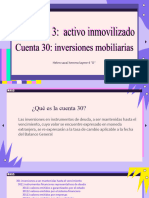 Exposición Cuenta 30 Elemento Bienes Inmoviliarios