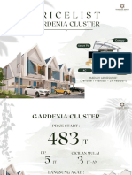 Pricelist Gardenia Cluster Februari 2024