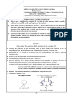 CH1 C02-Structural and Molecular Organic Chemistry 2014