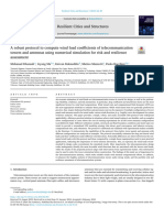 A Robust Protocol To Compute Wind Load Coefficients of Telecommunication Towers