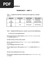 Unit 4 Worksheet