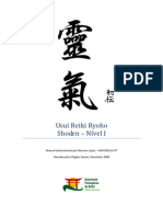 Manual de Usui Reiki Ryoho - Shoden - Nivel I