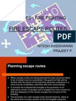 Fire Escape Route