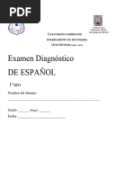 Examen Diagnostico Españl 1