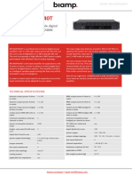 Biamp Data Sheet Revamp4240t