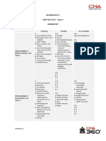 Inter 1 - Written Tests A e B - Gabaritos