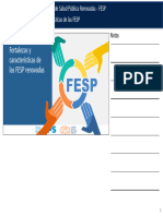 1.4 Fortalezas y Características de Las FESP