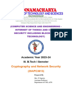 Cryptography and Network Security