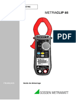 Metraclip 85: Pince Multimètre