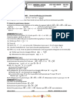 Devoir de Synthèse N°2 Lycée Pilote - Math - 1ère AS (2012-2013) MR Mohamed Benzina