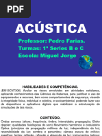 Aula Acústica.