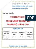 Tài Liệu Ôn CNTT Nâng Cao 2023