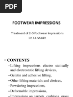 Treatment of 2-D Footwear Impressions PPT 2021