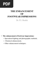 The Enhancement of Footwear Impressions