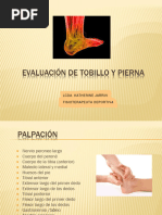 8.evaluacion de Tobillo y Pierna