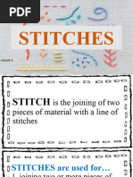 STITCHES