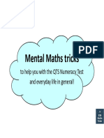 Mental Maths Tricks