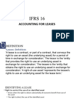 IFRS 16 Leases