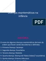 Doenças Exantemáticas (Resumo)