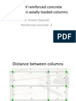 2 Uniaxially Loaded Column - Design and Analysis