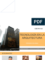 Tecnología en La Arquitectura