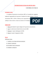 Syndrome D'hypertension Intracraniale