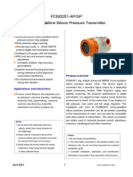 PCM2051-APGP Monocrystalline Silicon Pressure Transmitter