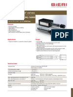 Pressure Relief Valves: Type DB500/700/1000