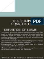 The Philippine Constitutions