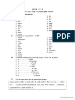 Countable, Uncountable, Plural, How Many, How Much, Little, Few, Determiners