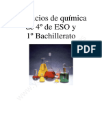 Ejercicios Quimica 4 Eso 1 Bach