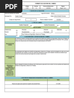 Formato de Gestion Del Cambio