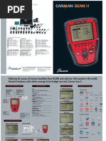 Carman Scan Ii Parts List: Basic Kit