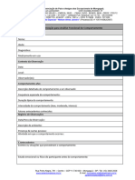 Ficha de Observação para Análise Funcional Do Comportamento